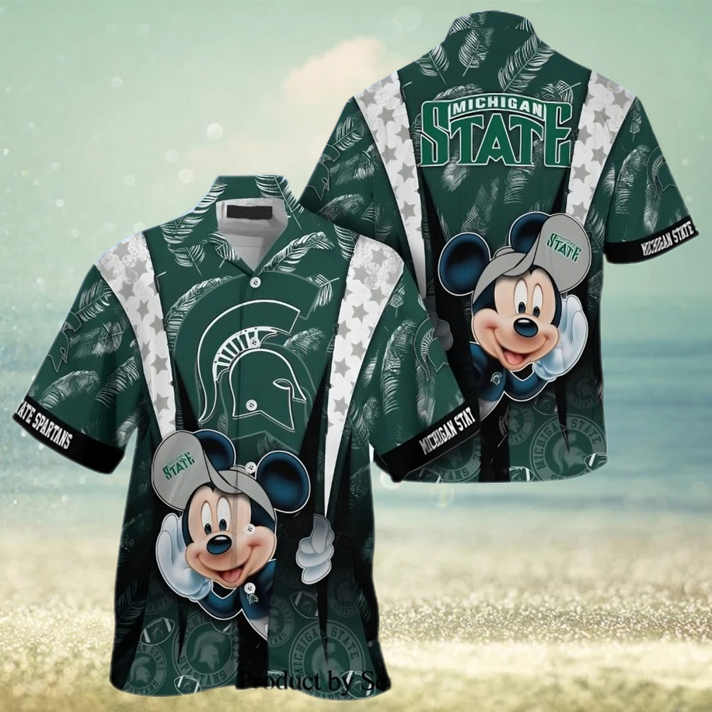 Michigan State Spartans Summer Hawaiian Shirt for Your Loved Ones