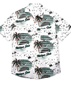Michigan State Spartans Tropical Winter Hawaiian Shirt - Perfect for Any Season.
