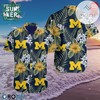 Michigan Wolverines Aloha Authentic Hawaiian Shirt - A Classic Addition to Your Wardrobe.