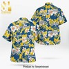 Michigan Wolverines Full Printing Flowery Aloha Hawaiian Shirt - The Ultimate Beach Look.