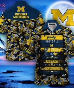 Michigan Wolverines Hawaiian Shirt - New Gift for Summer with Limited Stock - Get Yours Now!