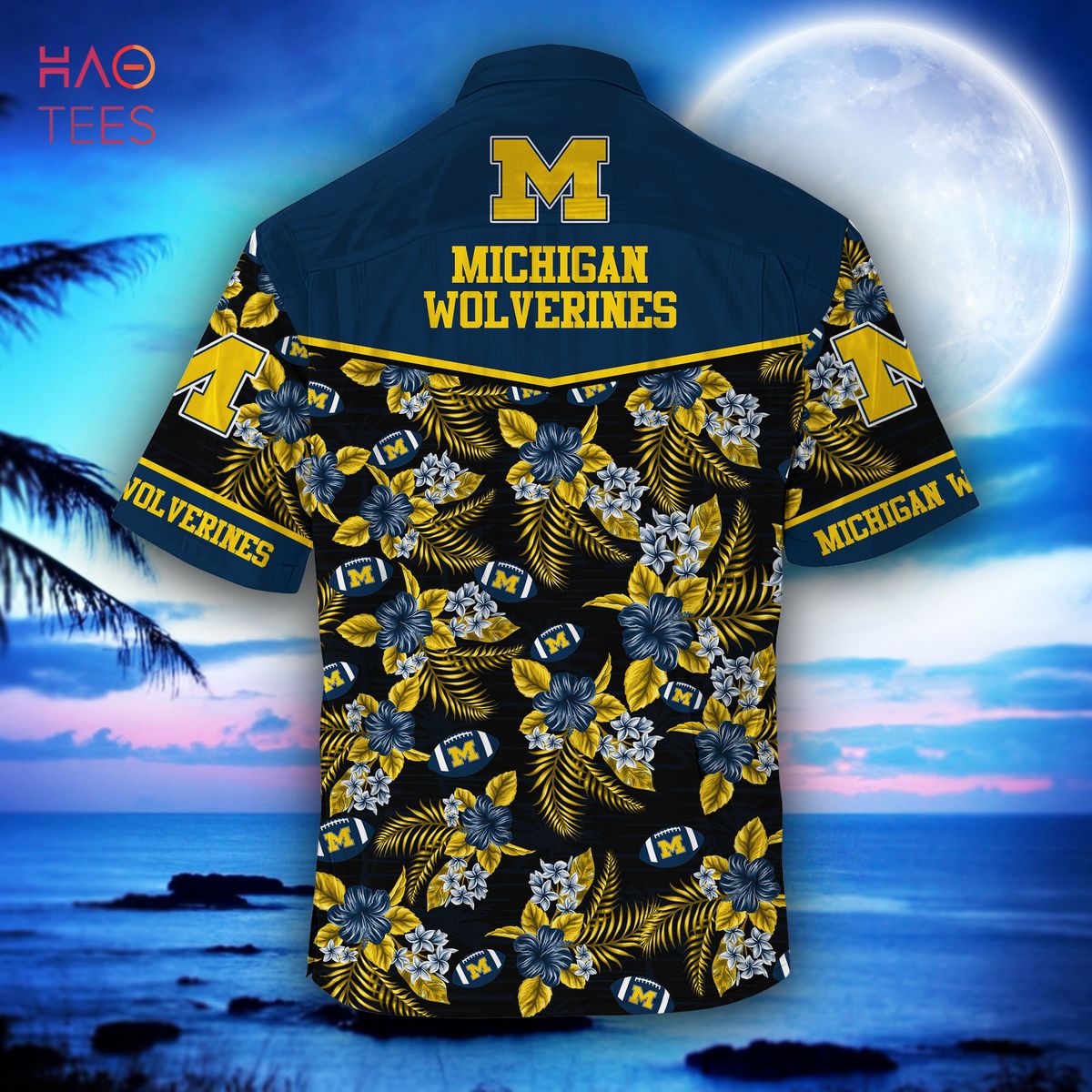 Michigan Wolverines Hawaiian Shirt - New Gift for Summer with Limited Stock - Get Yours Now!