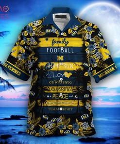 Michigan Wolverines Hawaiian Shirt - New Gift for Summer with Limited Stock - Get Yours Now!