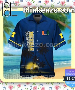 Michigan Wolverines Men's Shirt and Swim Trunk Combo - Designed for Ultimate Comfort.