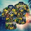 Michigan Wolverines NCAA Flower Hawaii Shirt For Fans Ver 17