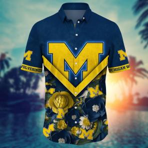 Michigan Wolverines NCAA Flower Hawaii Shirt For Fans Ver 20