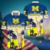 Michigan Wolverines NCAA Flower Hawaii Shirt For Fans Ver 24