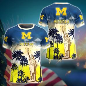 Michigan Wolverines NCAA Flower Hawaii Shirt For Fans Ver 24