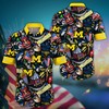 Michigan Wolverines NCAA Flower Hawaii Shirt For Fans Ver 27
