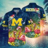Michigan Wolverines NCAA Flower Hawaii Shirt For Fans Ver 29