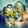 Michigan Wolverines NCAA Flower Hawaii Shirt For Fans Ver 30