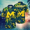 Michigan Wolverines NCAA Flower Hawaii Shirt For Fans Ver 31