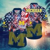 Michigan Wolverines NCAA Flower Hawaii Shirt For Fans Ver 32