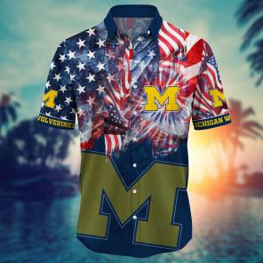 Michigan Wolverines NCAA Flower Hawaii Shirt For Fans Ver 32