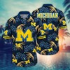 Michigan Wolverines NCAA Flower Hawaii Shirt For Fans Ver 33