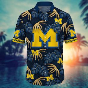 Michigan Wolverines NCAA Flower Hawaii Shirt For Fans Ver 33