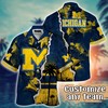 Michigan Wolverines NCAA Flower Hawaii Shirt For Fans Ver 35