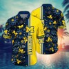 Michigan Wolverines NCAA Flower Hawaii Shirt For Fans Ver 5