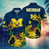 Michigan Wolverines NCAA Flower Hawaii Shirt For Fans Ver 6
