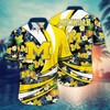Michigan Wolverines NCAA Flower Hawaii Shirt For Fans Ver 7