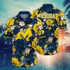 Michigan Wolverines NCAA Flower Hawaii Shirt For Fans Ver 9