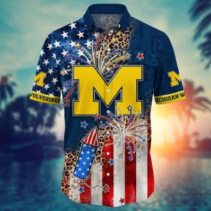 Michigan Wolverines NCAA Hawaii Shirt Ver 1