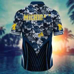 Michigan Wolverines NCAA Hawaiian Shirt, Aloha Shirt Ver 1