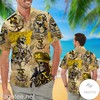 Michigan Wolverines Pirates Hawaiian Shirt and Short for Game Day