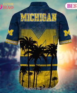 Michigan Wolverines Trending Style: Hawaii Shirt & Shorts Hot for Summer