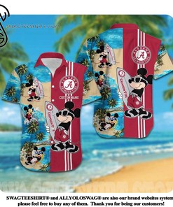 Mickey Makes Everything Better
Get Your Custom Name Alabama Crimson Tide Summer Hawaiian Shirt Now