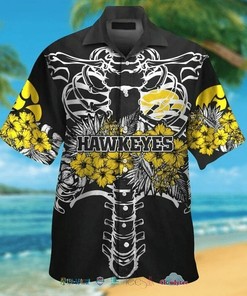 Mickey Mouse Iowa Hawkeyes Hawaiian Shirt for Men 