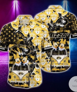 Mickey Mouse Missouri Tigers NCAA Hawaiian Shirt - The Perfect Addition to Your Wardrobe.