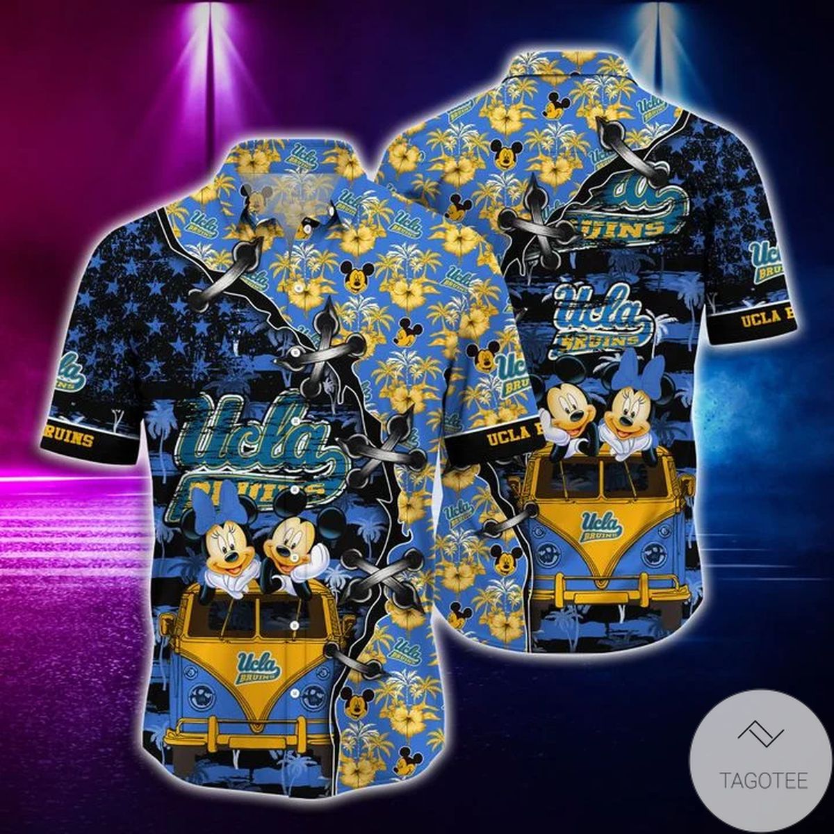 Mickey Mouse UCLA Bruins NCAA Hawaiian Shirt - Fun and Adorable Fan Gear