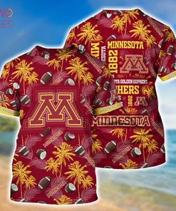 Minnesota Golden Gophers Hawaiian Shirt, New Gift For Summer