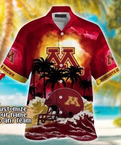 Minnesota Golden Gophers NCAA Best Hawaiian Shirt Ever- Customize Any Team Any League