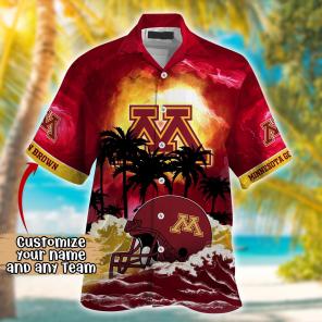 Minnesota Golden Gophers NCAA Best Hawaiian Shirt Ever- Customize Any Team Any League