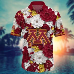 Minnesota Golden Gophers NCAA Flower Hawaii Shirt For Fans Ver 13