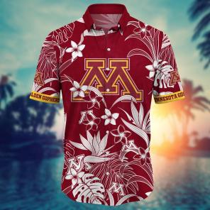 Minnesota Golden Gophers NCAA Flower Hawaii Shirt For Fans Ver 15