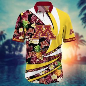Minnesota Golden Gophers NCAA Flower Hawaii Shirt For Fans Ver 16