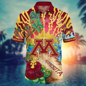 Minnesota Golden Gophers NCAA Flower Hawaii Shirt For Fans Ver 19