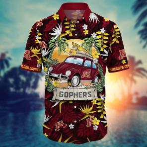 Minnesota Golden Gophers NCAA Flower Hawaii Shirt For Fans Ver 2