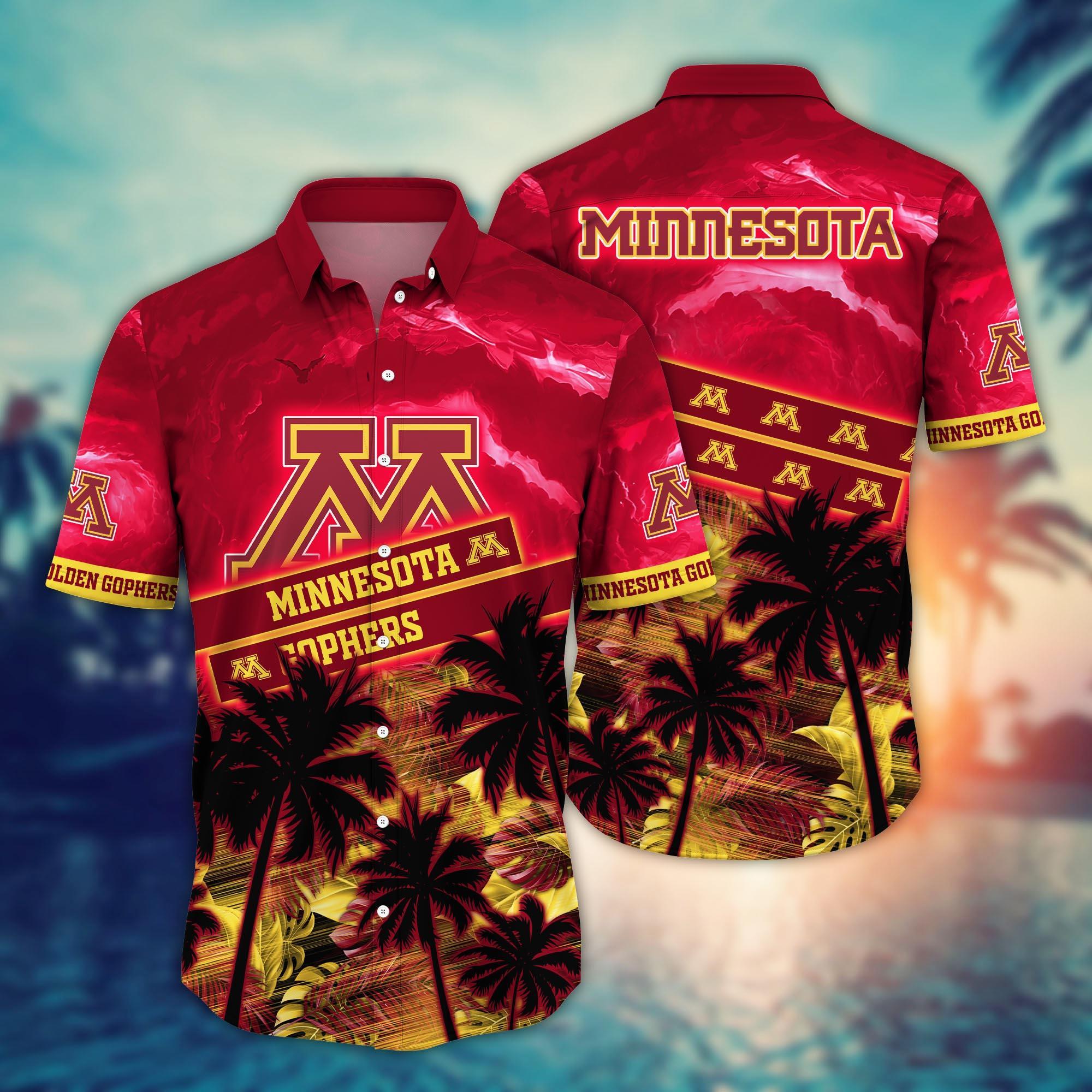 Minnesota Golden Gophers NCAA Flower Hawaii Shirt For Fans Ver 22