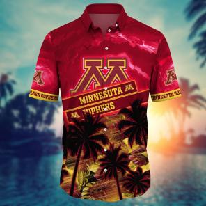 Minnesota Golden Gophers NCAA Flower Hawaii Shirt For Fans Ver 22