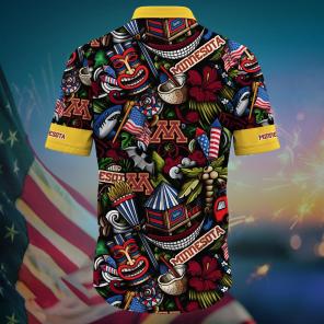 Minnesota Golden Gophers NCAA Flower Hawaii Shirt For Fans Ver 23