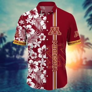Minnesota Golden Gophers NCAA Flower Hawaii Shirt For Fans Ver 25