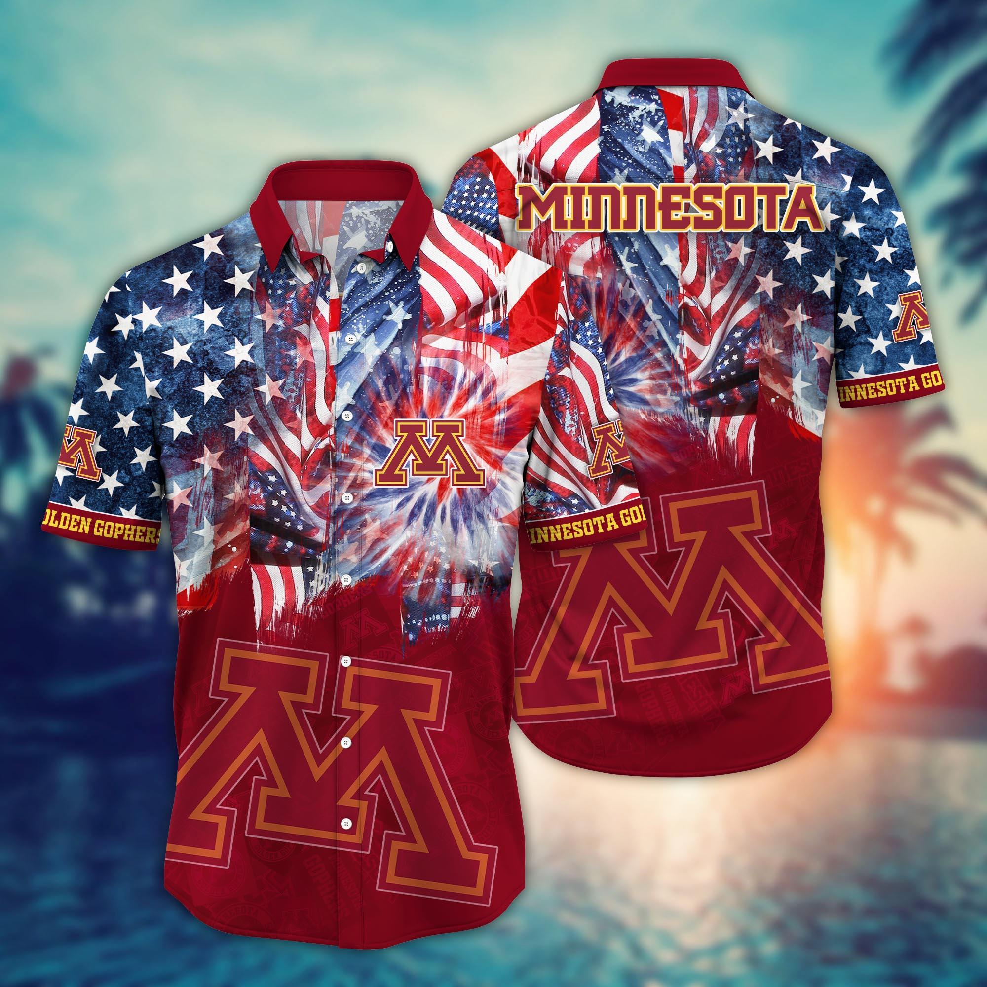 Minnesota Golden Gophers NCAA Flower Hawaii Shirt For Fans Ver 31