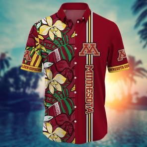 Minnesota Golden Gophers NCAA Flower Hawaii Shirt For Fans Ver 32