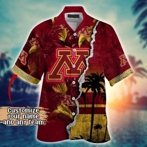 Minnesota Golden Gophers NCAA Flower Hawaii Shirt For Fans Ver 34