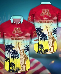 Minnesota Golden Gophers NCAA Flower Hawaii Shirt For Fans Ver 36