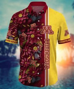 Minnesota Golden Gophers NCAA Flower Hawaii Shirt For Fans Ver 4